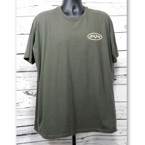 Hill Billy Mens Green Born Country T-Shirt